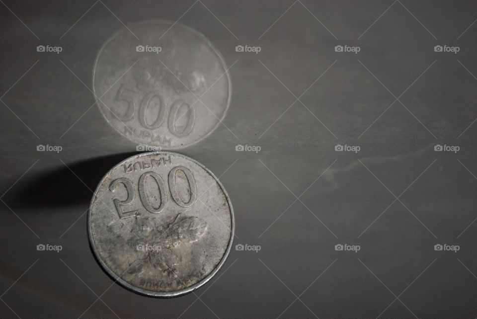 uang koin 500 rupiah indonesia