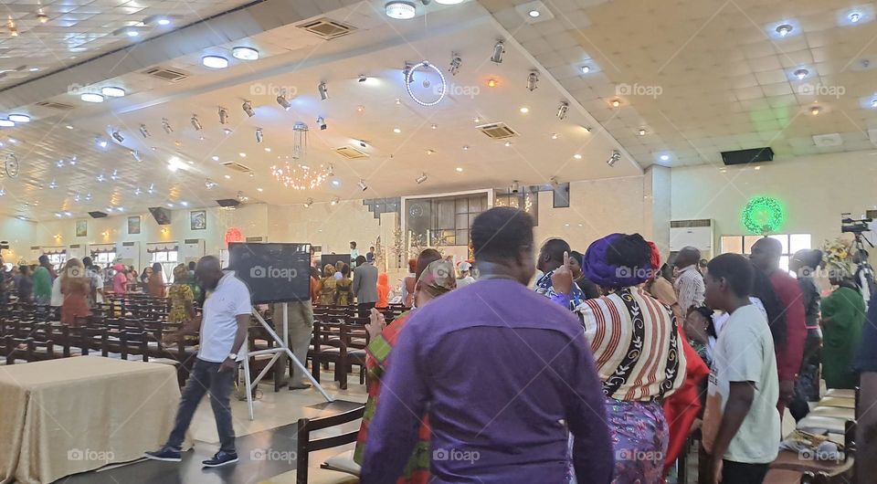 a nice atmosphere for worship