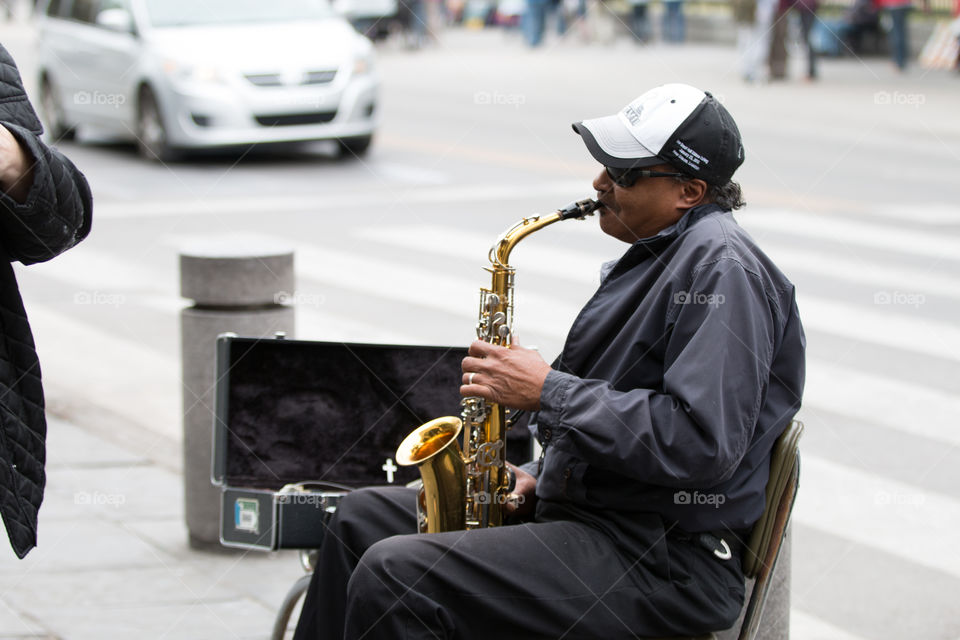 Street musician