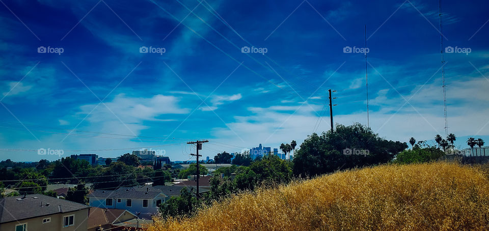 Los Angeles East LA Overlook View