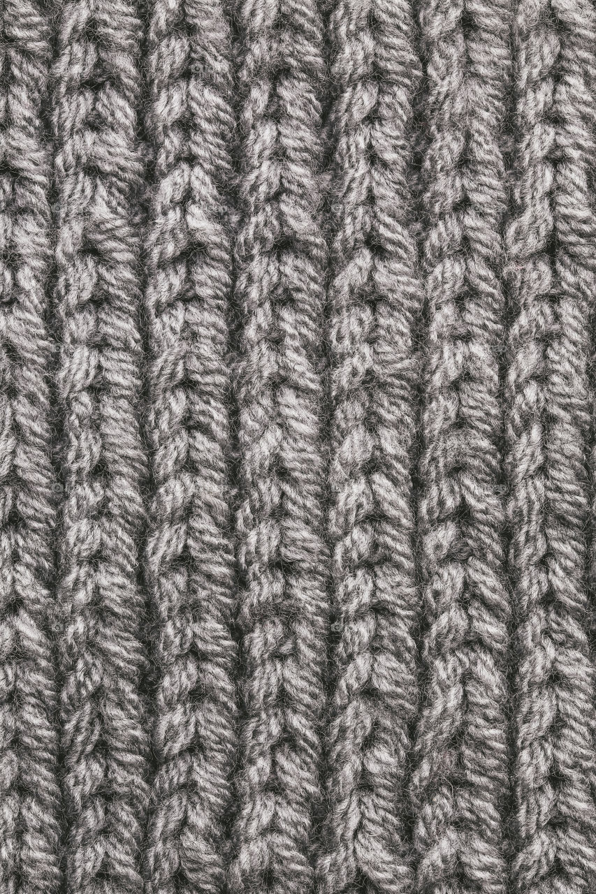 Texture knitted scarf background 