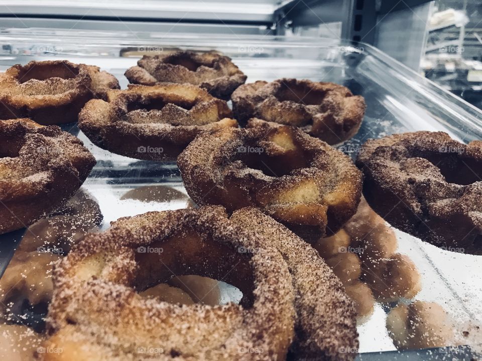 Snacks at the gas station - donuts 