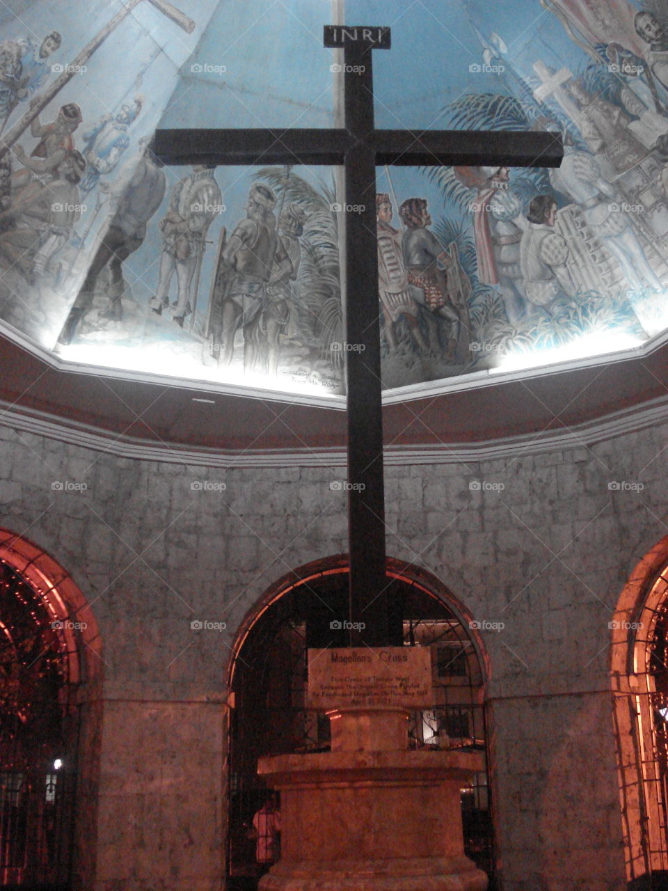 magellan's cross. this is the magellan's cross in cebu