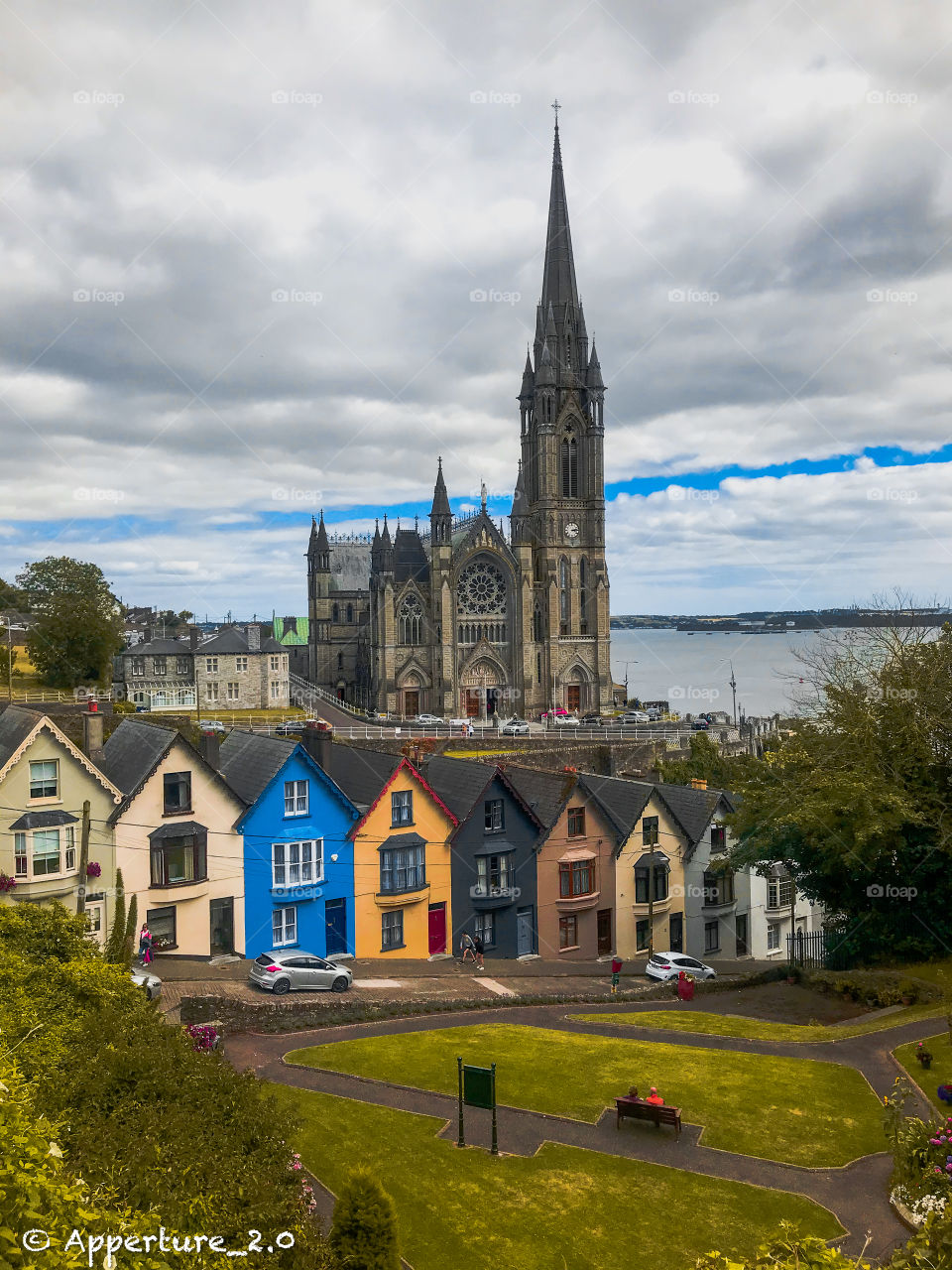 Historic town of Cohb Ireland. It is where the Titanic’s last port of call on 1912. 