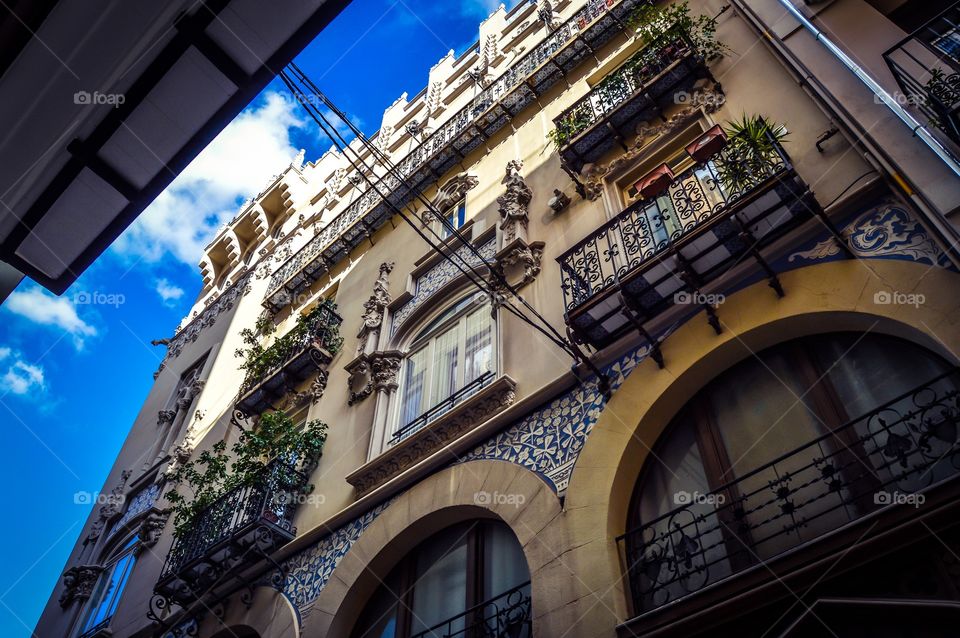 Casa Ordeig, calle Ramillets (Valencia - Spain)