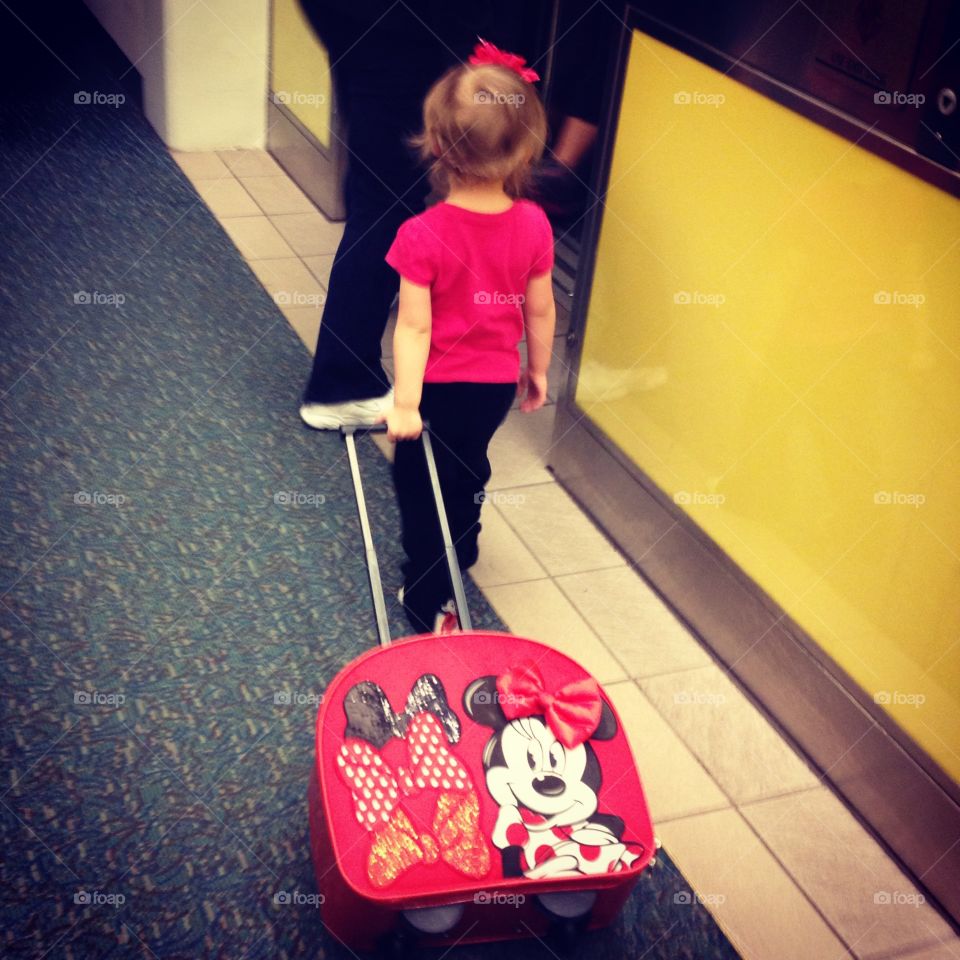 My Niece ready for her first trip to Disney World, travel, airplane, memories, family, fun, vacation 
