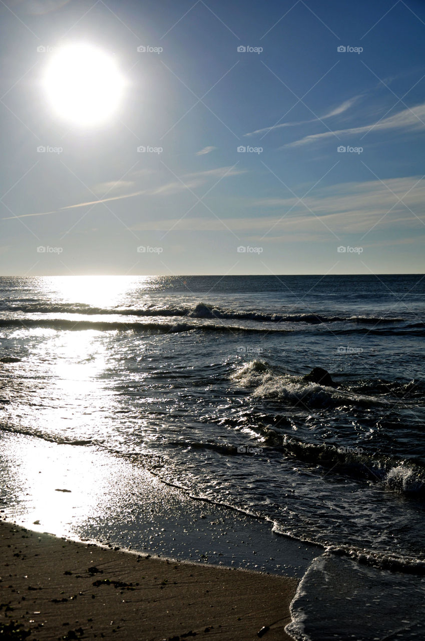 Sun Over the Ocean, NJ