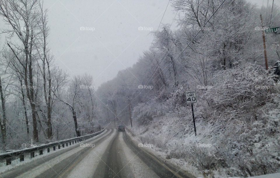 Snowy Ride Home