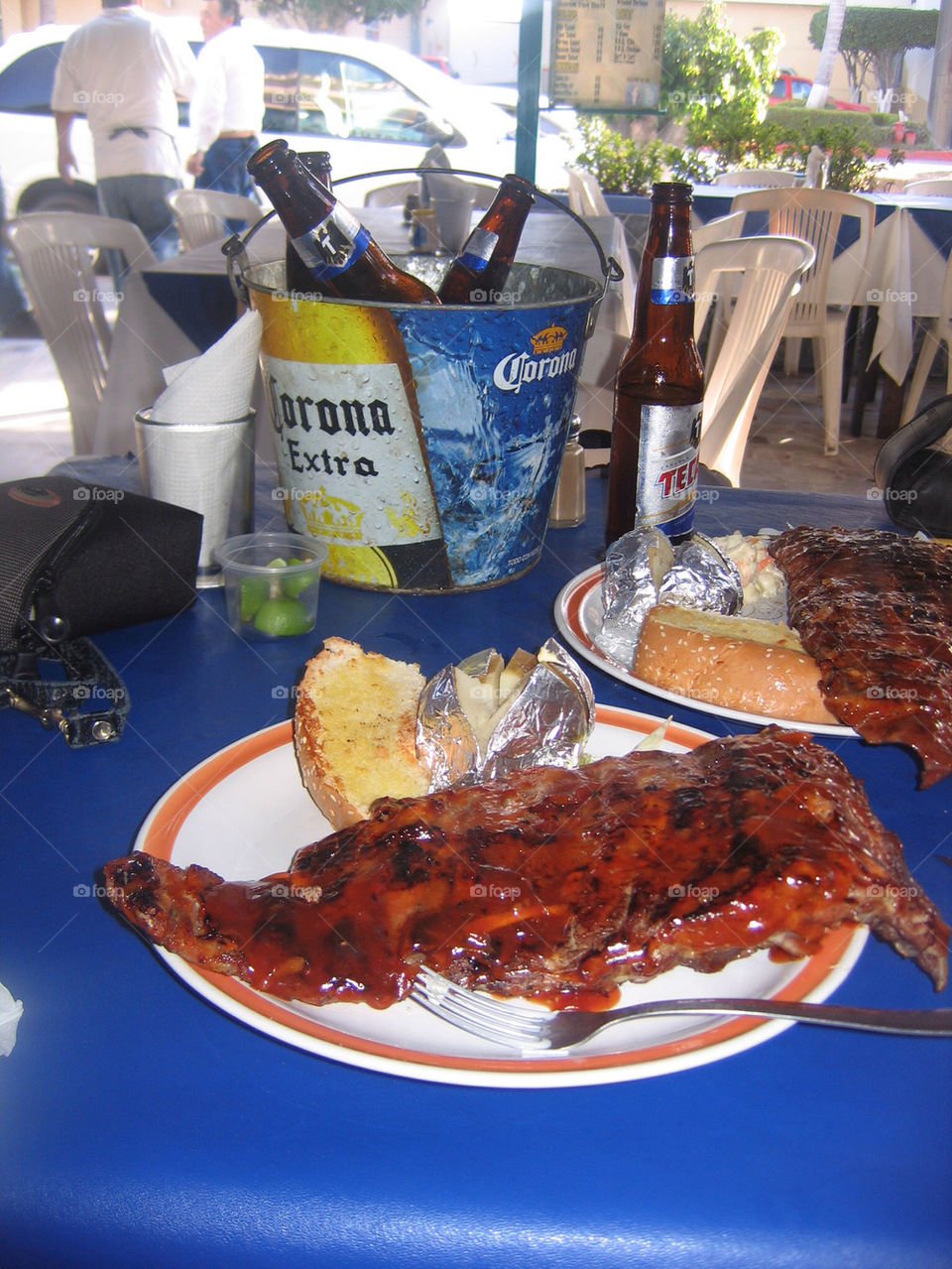 dinner beer meal mexico by mauimar