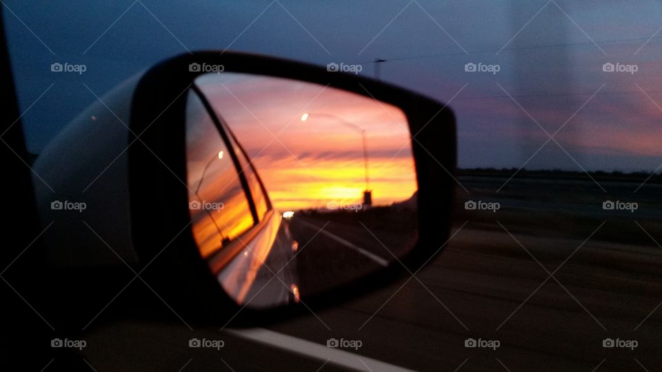 Tucson in the rear view