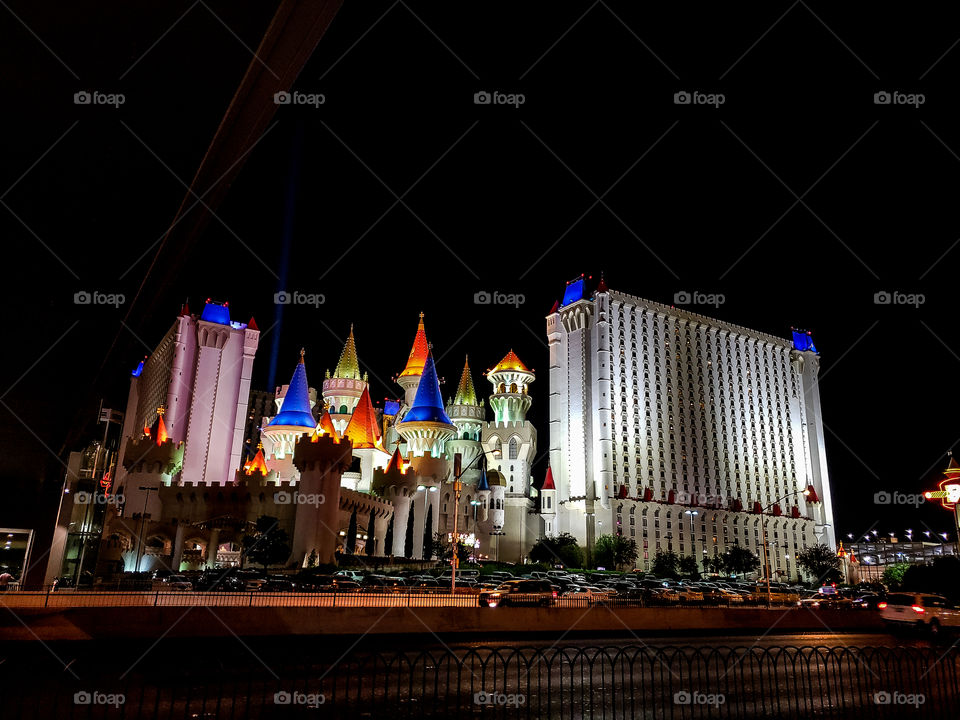 Excalibur hotel in Las Vegas!