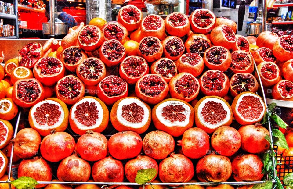 Street Fruit. Fruit from a street vendor in Istanbul, Turkey