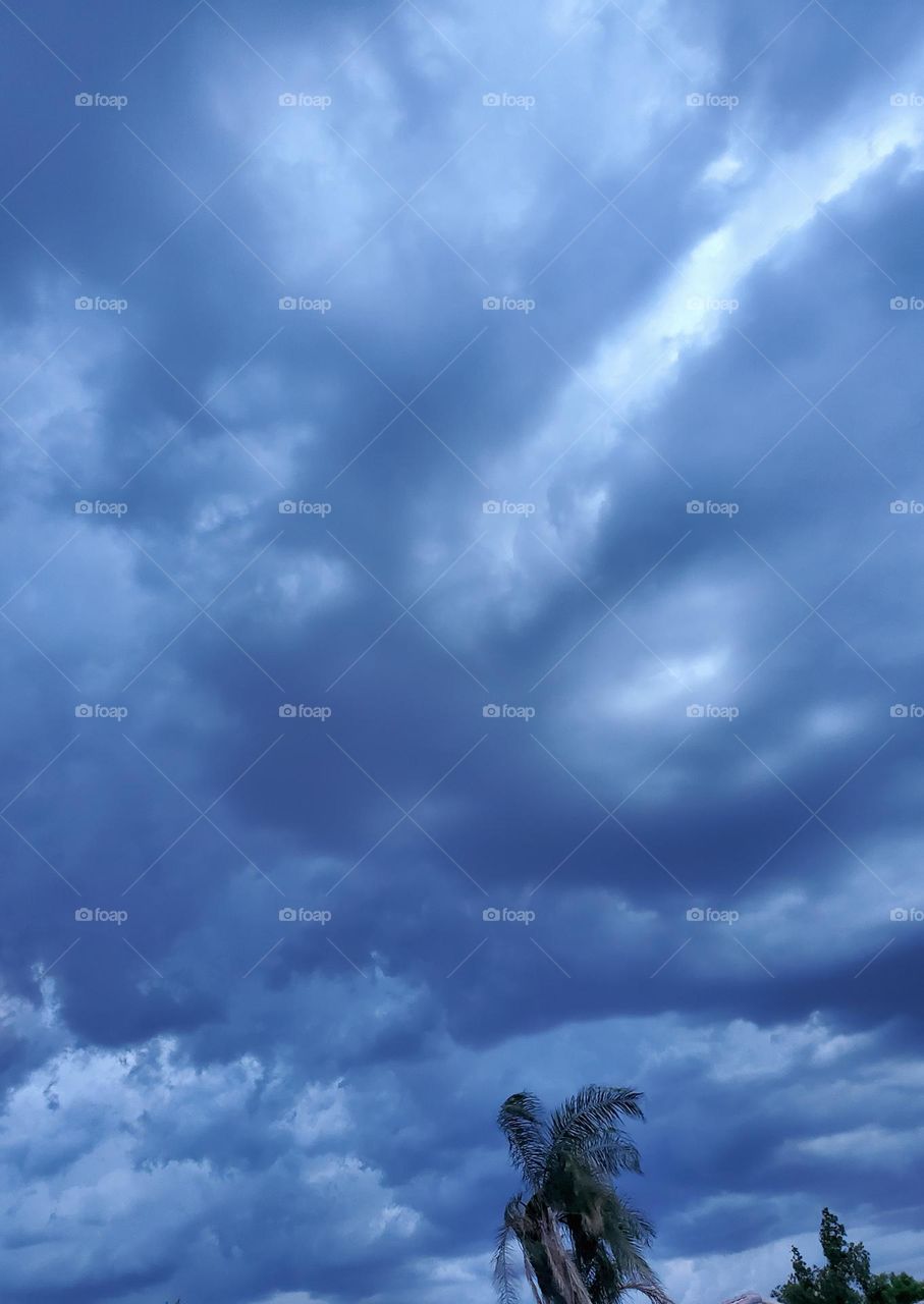 Ominous Storm Clouds Overhead