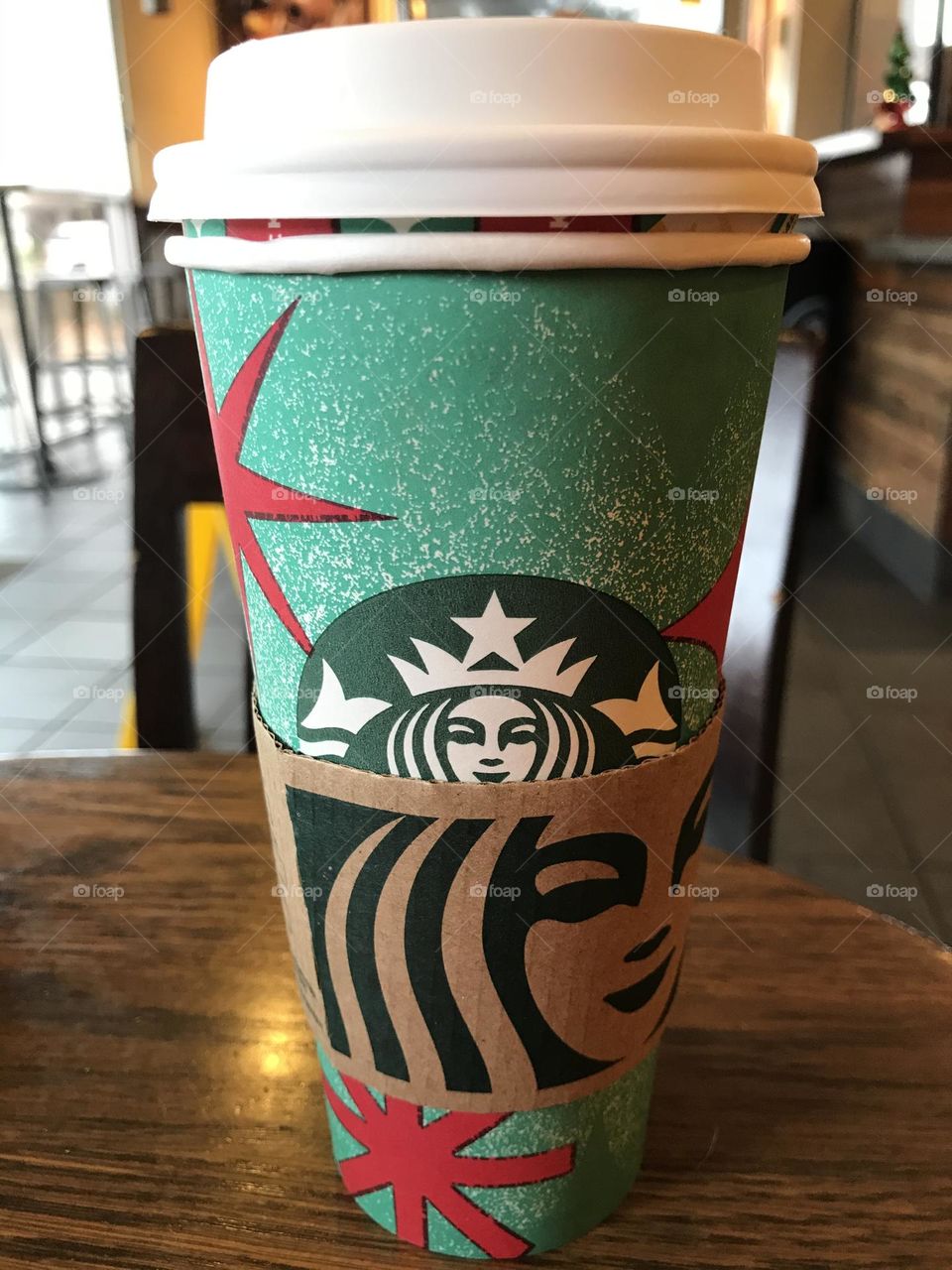 Hot honey citrus mint tea at Starbucks. This is a good drink that would warm one up inside during old man’s winter.