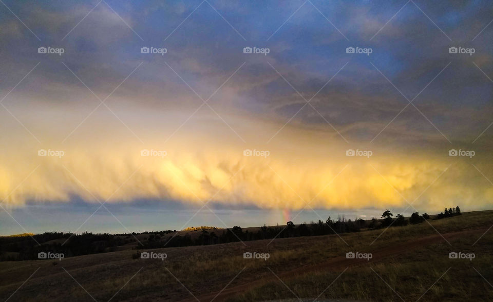 Wyoming. thunderstorms