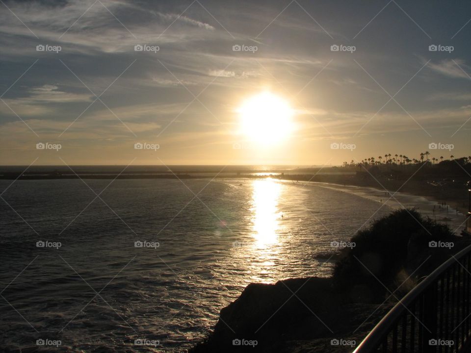 Sunset at Corona Del Mar