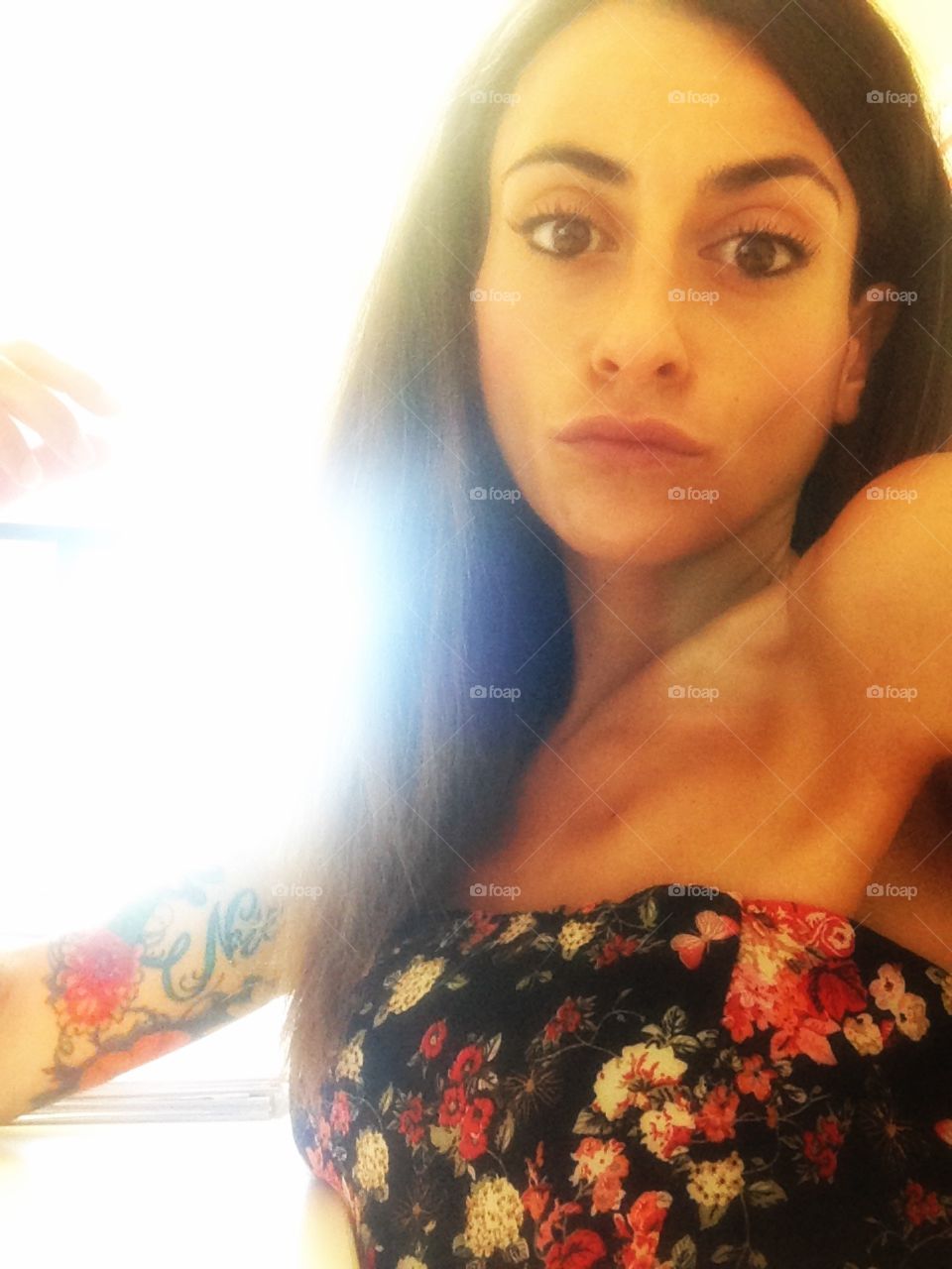 Tattoo and Woman . Nice Tattoo on a beautiful Woman 