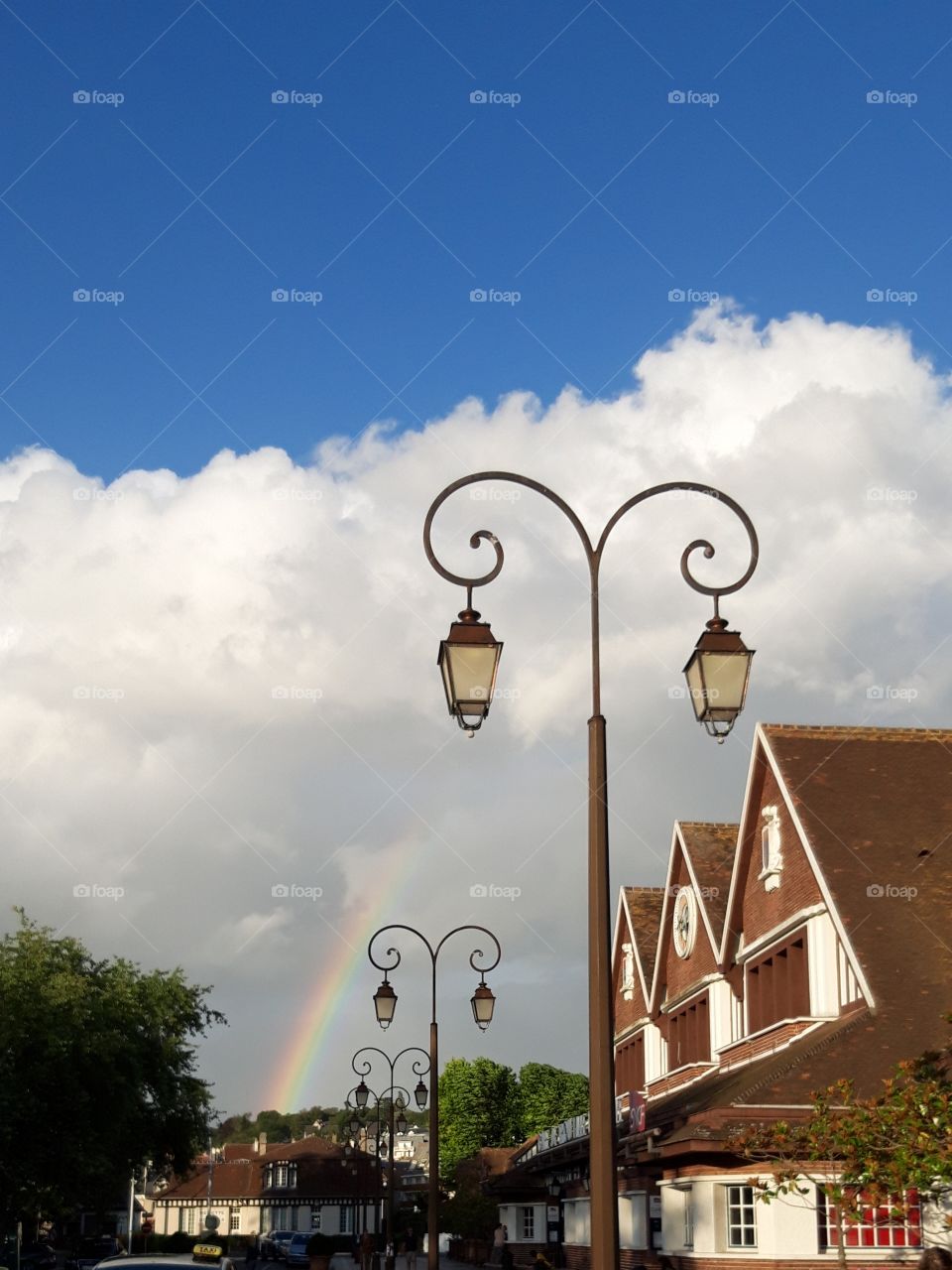 train station in Deauville