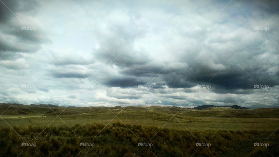 Clouds. taken while traveling through Peru