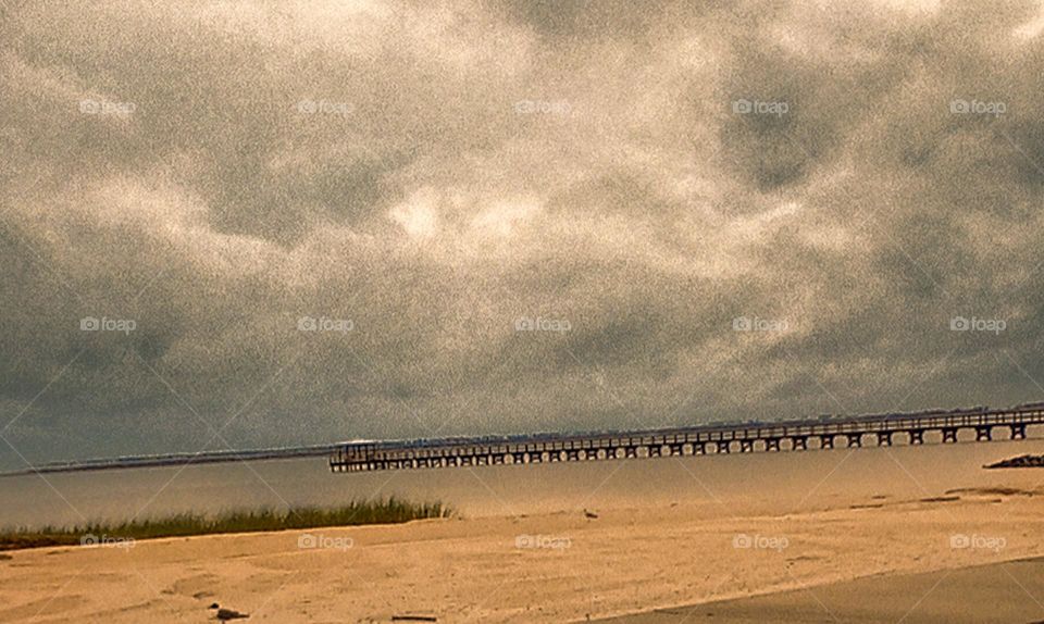 The lake in Mississippi