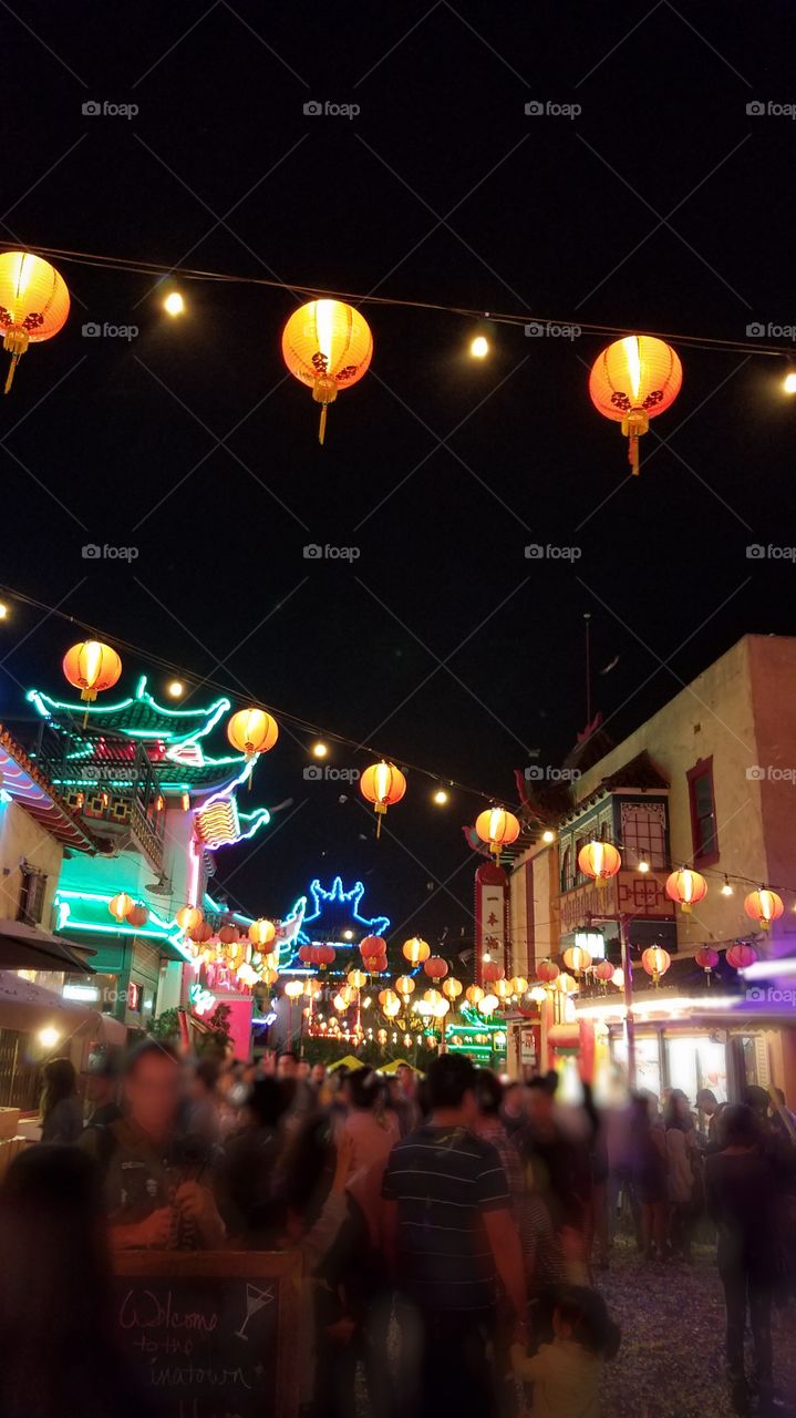 Huge celebration in Los Angeles' China Town