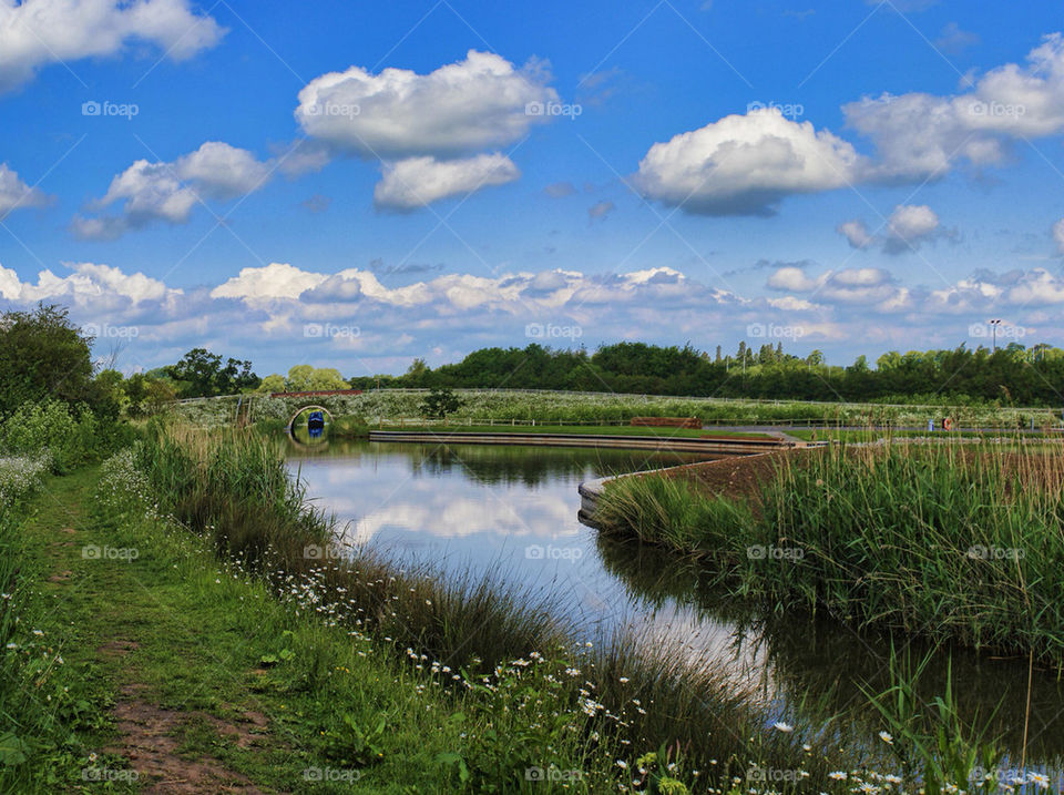 sky green blue summer by chris7ben