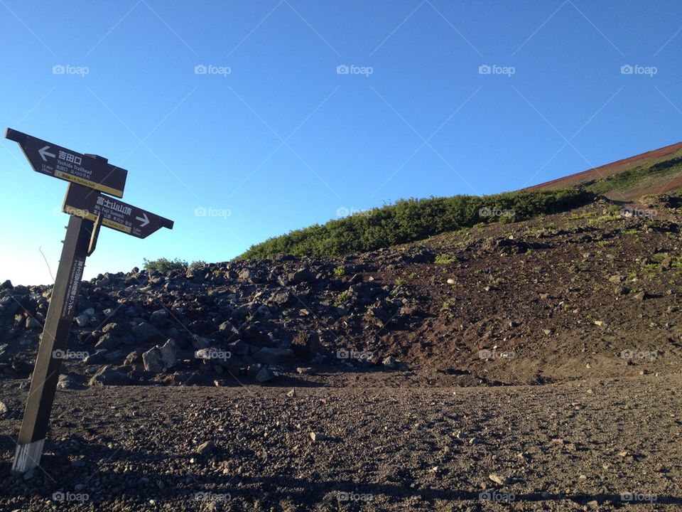 Mount Fuji visions - the climb