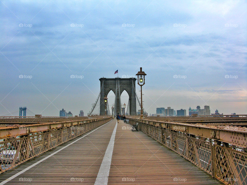 city bridge new traffic by javidog