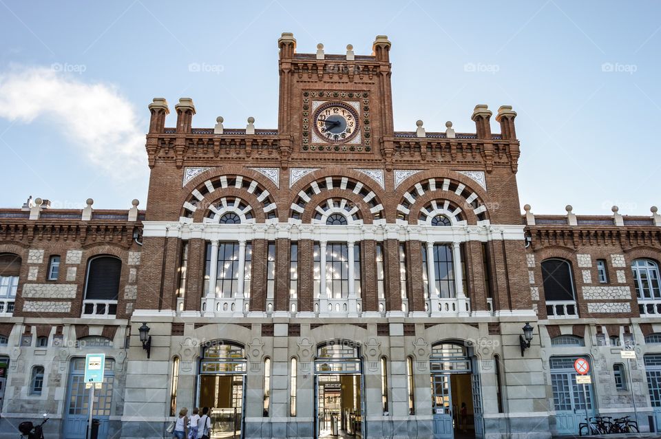 Estacion de Aranjuez. Estacion de Ferrocarril de Aranjuez (Aranjuez - Spain)