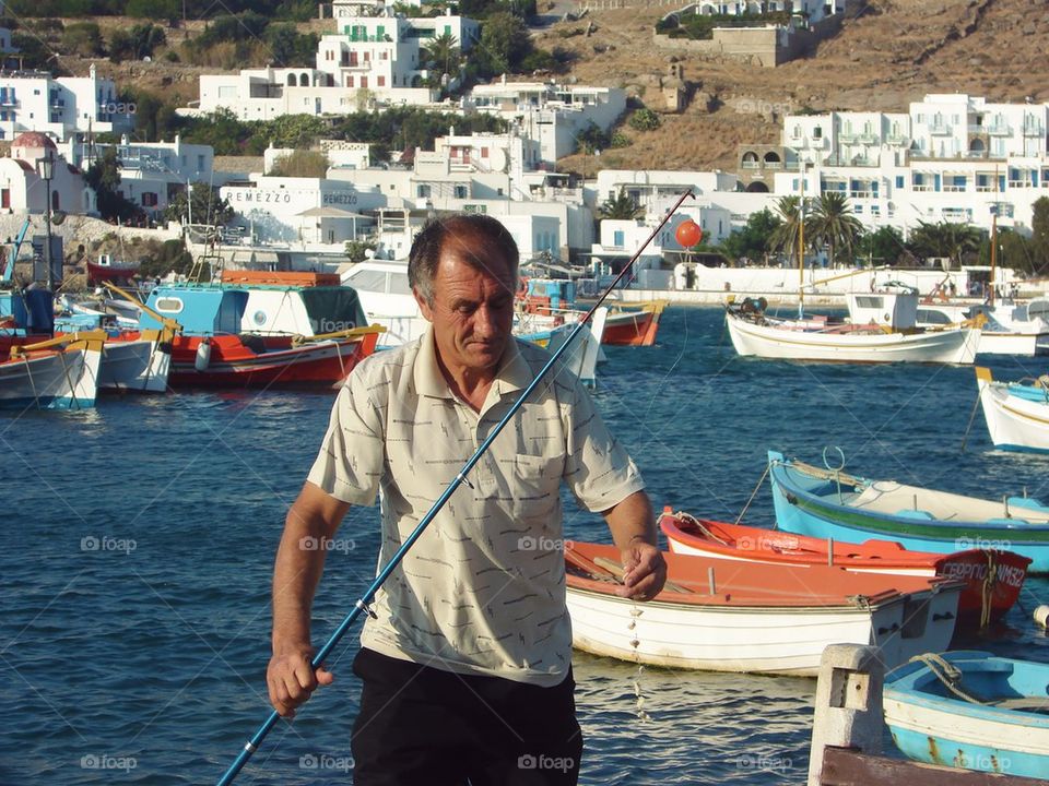 Greek fisherman