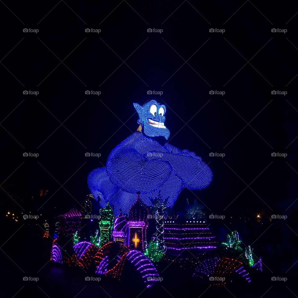 Genie in lights