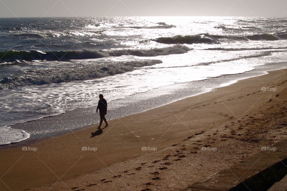 Strolling the Florida Beach 