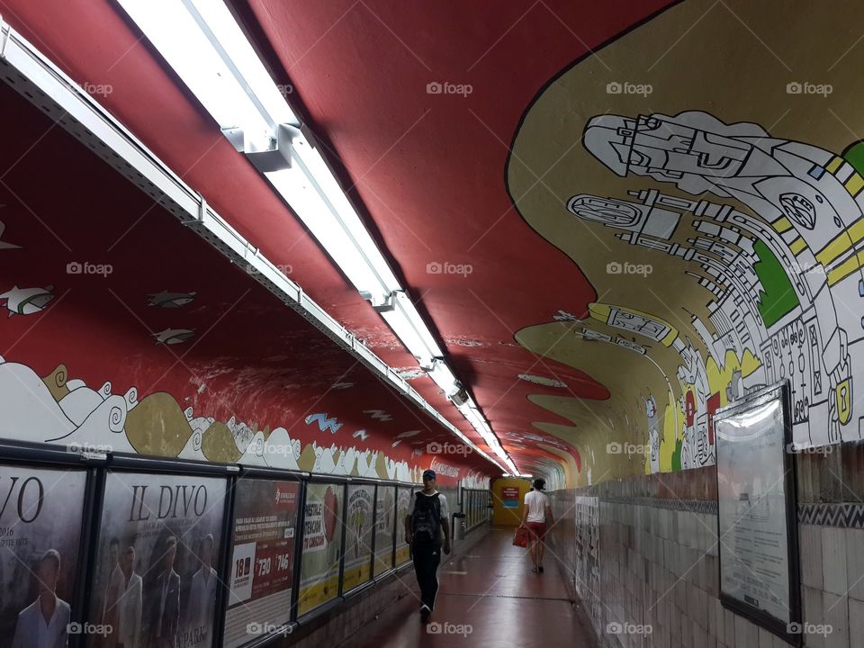Subway System, Train, Travel, Street, City