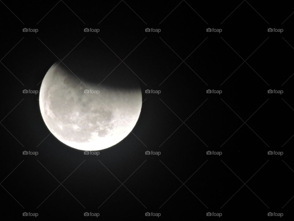 full moon and eclipse