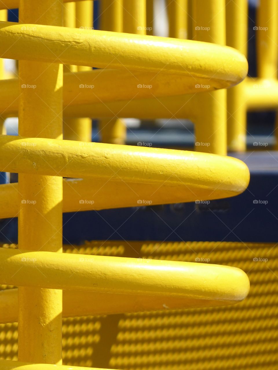 Close up to playground spiral 