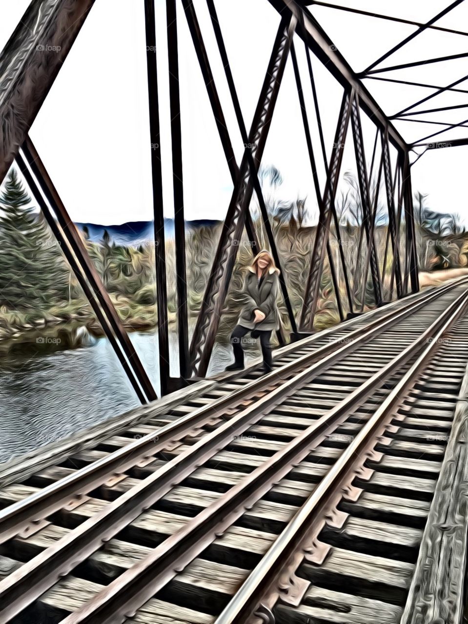 Railway Bridge New Hampshire