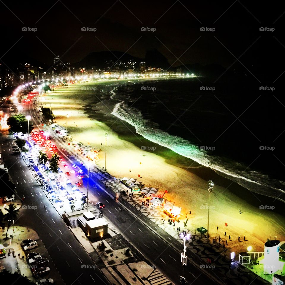 Most famous beach in the world night life
