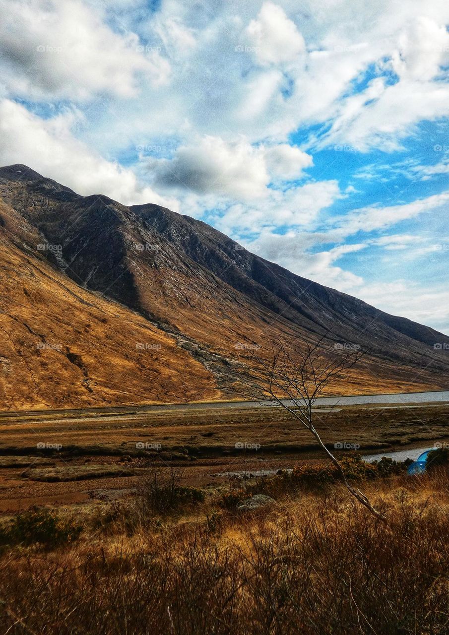 Glen etive mountain