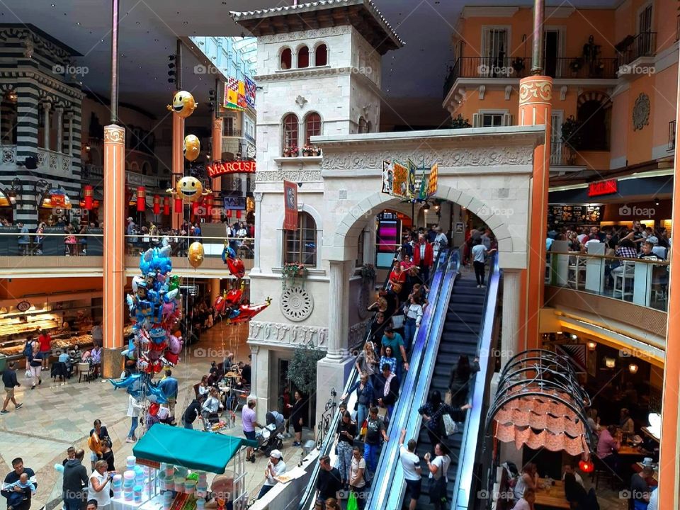 Interesting mall arhitecture