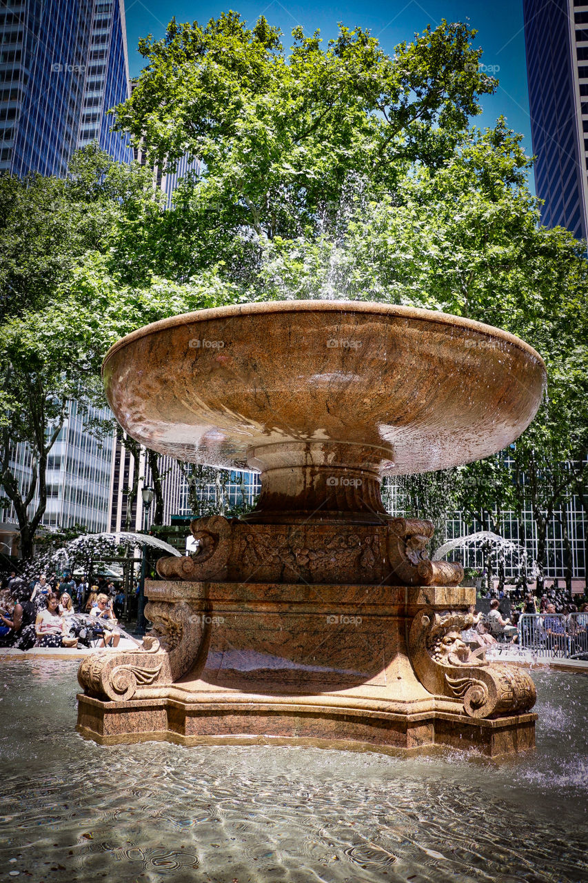Bryant Park Fountain, NYC
