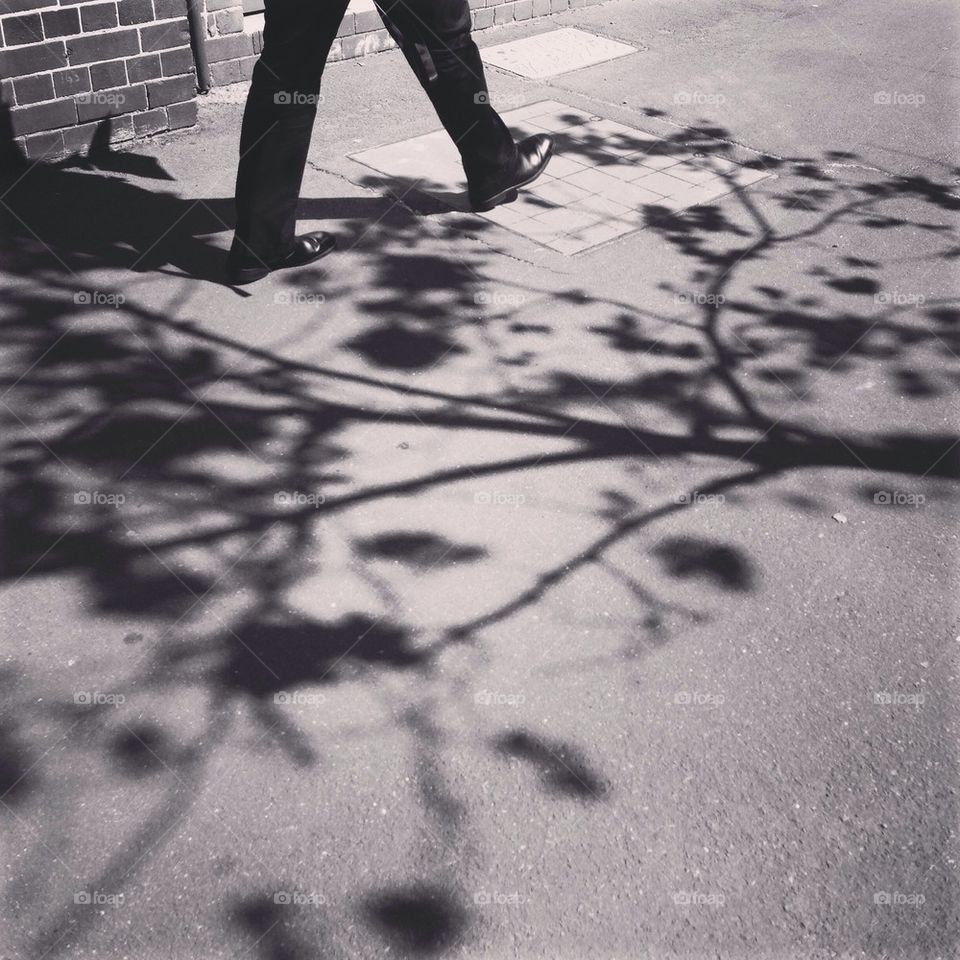 Walking shadow 