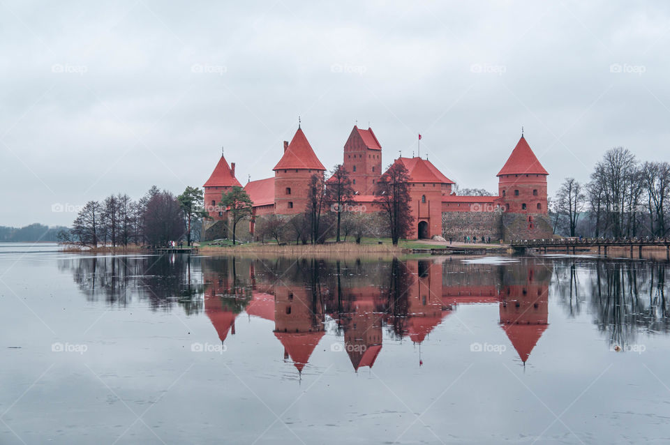 the castle on the lake