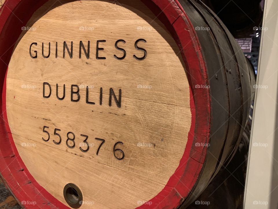 Guinness Barrel 
