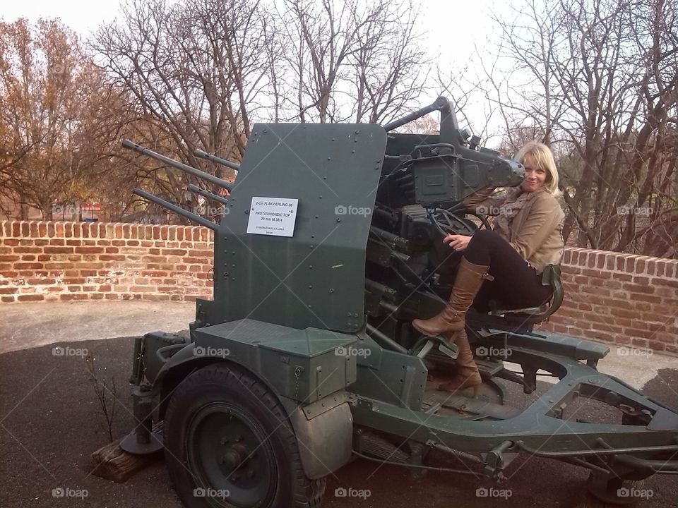 My friend in a military museum 😎 Military museum is located on the Belgrade fortress in a building built in 1924 for the purposes of the military geographical Institute. Military museum was founded by princ Milan Obrenovic 22.8.1878