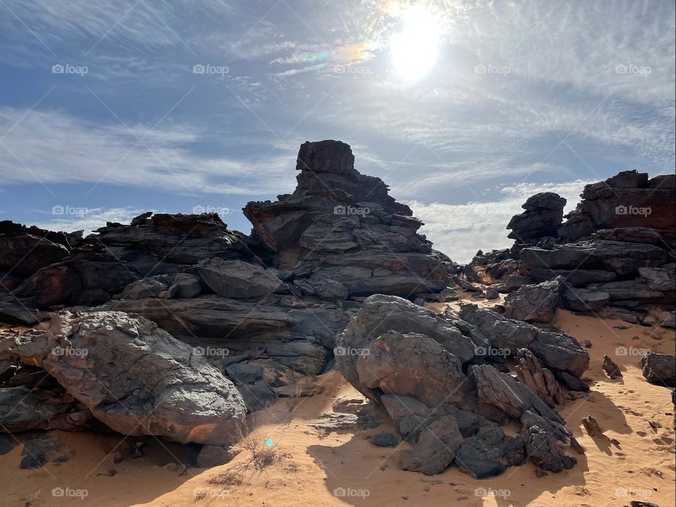 Akakus Mountain southern west Libya
