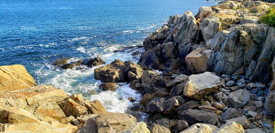 Atlantic ocean Kennebunkport Maine