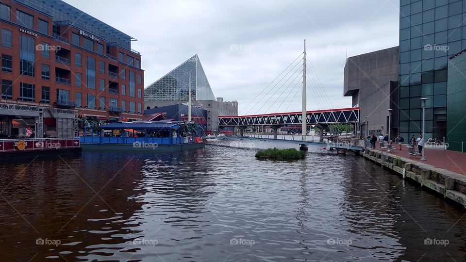 Baltimore inner harbor
