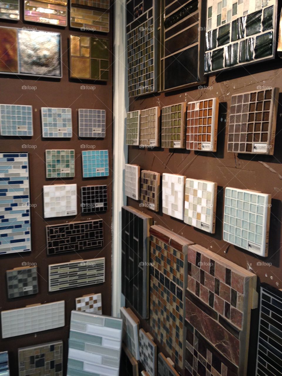 Kitchen and bath tile display