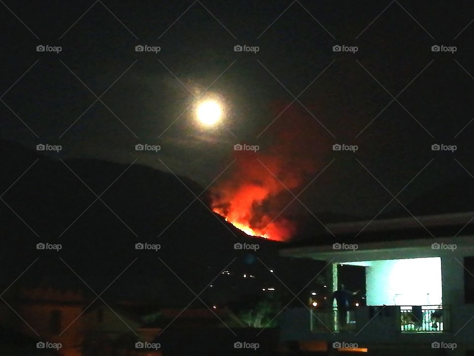 Fire on the mountain