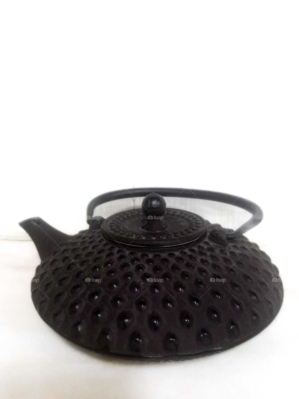 Vintage Japanese Hobnail Cast Iron Kettle Tea Pot